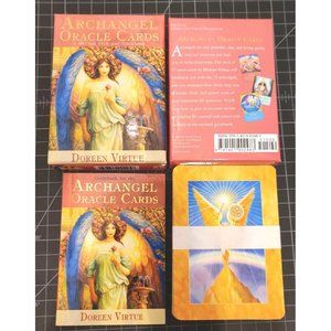 Doreen Virtue Archangel Oracle 45 Cards Deck & Guidebook OOP NEW OPEN BOX